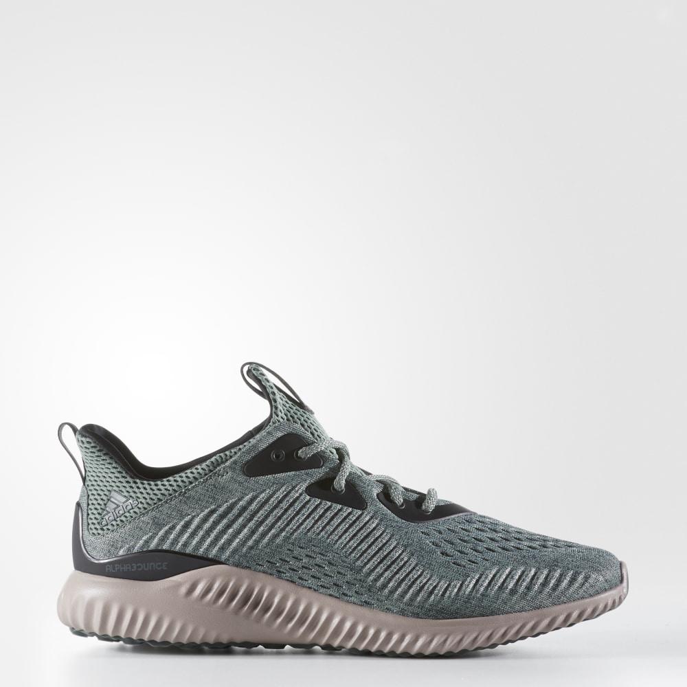 Adidas Men's Alphabounce Running Shoes Dark Green/Grey Ireland BB9042